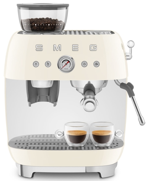 SMEG EGF-03-CREU Crema Brillante - Cafetera Superautomática 1650W