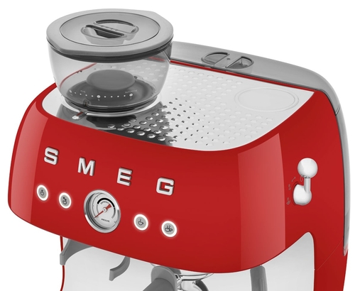 SMEG EF-03-RDEU Rojo Brillante - Cafetera Superautomática 1650W