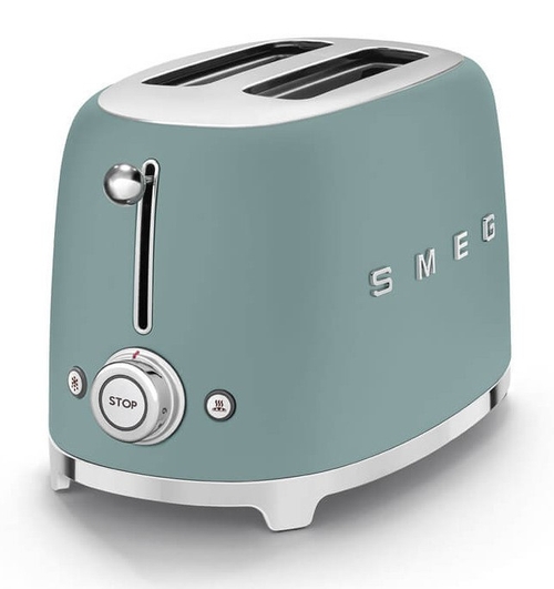 SMEG TSF-01-EGMEU Verde Esmeralda Mate - Tostador 950W