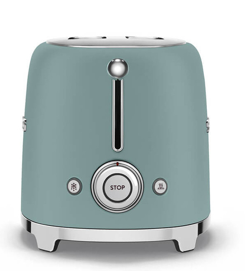 SMEG TSF-01-EGMEU Verde Esmeralda Mate - Tostador 950W
