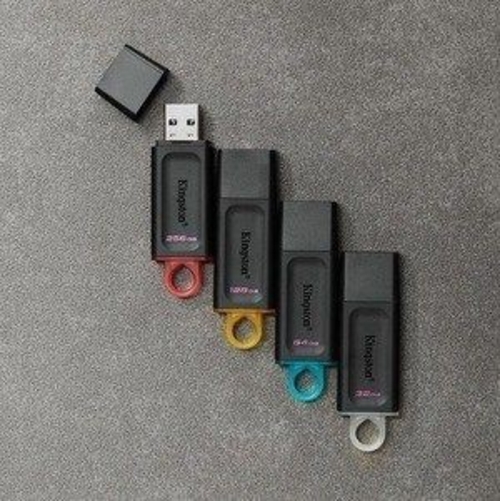 KINGSTON EXODIA 256GB Rojo - Pendrive USB 3.2
