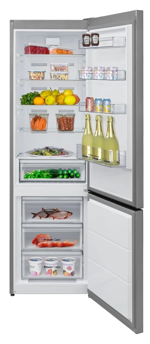 WINIA WRN-BV400NPT INOX - Frigorífico Combi NoFrost