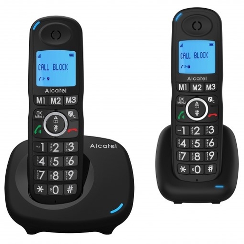 ALCATEL DEC XL-535 Duo - Teléfono fijo Negro