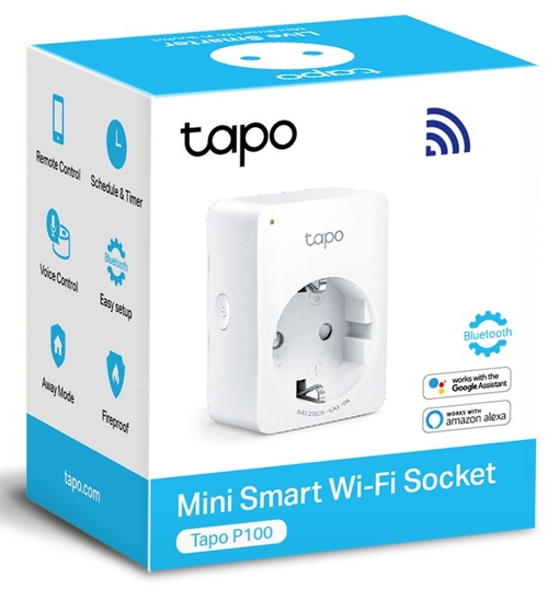 TPLINK TAPO P-100 Blanco - Enchufe Wifi Inteligente