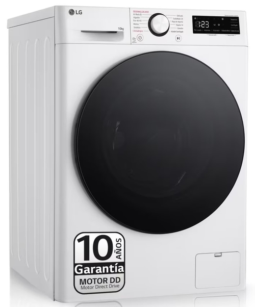 LG F4-WR6010AGW Blanco - Lavadora Carga Frontal 10KG 1400RPM