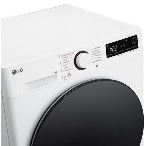 LG F4-WR6010AGW Blanco - Lavadora Carga Frontal 10KG 1400RPM