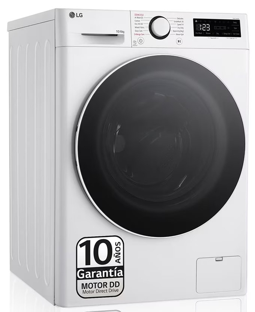 LG F4-DR6010A0W Blanco - Lavadora Secadora 10KG / 6KG 1400RPM