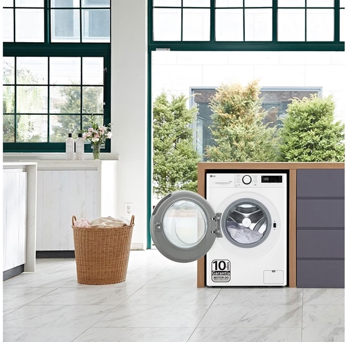 LG F4-DR6010A0W Blanco - Lavadora Secadora 10KG / 6KG 1400RPM