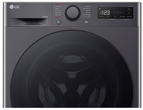 LG F4-DR6010AGM INOX - Lavadora Secadora 10KG / 6KG 1400RPM