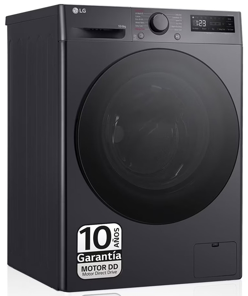 LG F4-DR6010AGM INOX - Lavadora Secadora 10KG / 6KG 1400RPM