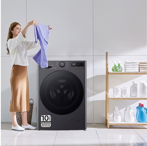 LG F4-DR6010AGM INOX - Lavadora Secadora 10KG / 6KG 1400RPM