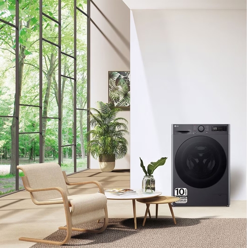 LG F4-DR6010AGM INOX - Lavadora Secadora 10KG / 6KG 1400RPM