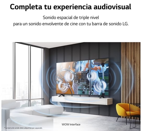 LG 65UR78006LK Negro - TV 65" 4k UHD Smart TV