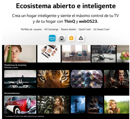 LG 65UR78006LK Negro - TV 65" 4k UHD Smart TV