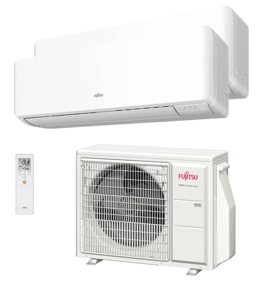 FUJITSU ASY-25-U2MI-KM (W) UE50 3NGF0123 Blanco - Aire Acondicionado 2150 Frig y 2400 Kcal