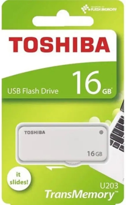 TOSHIBA THN-U203W0160E4 Blanco - Pendrive 16GB
