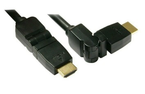 METRONIC ROTATIVO TRIPLE BLINDADO Negro - Cable HDMI 1.5MTS