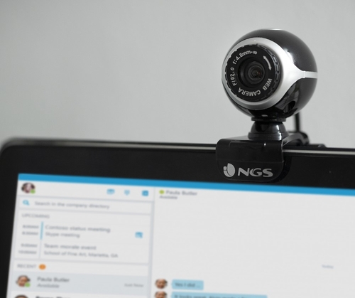 NGS XPRESSCAM 300 Negro - Webcam 300p