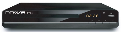 INNOVA DVD-3 Negro - Reproductor DVD USB