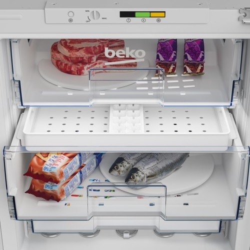 BEKO BU-1204-N Blanco - Congelador Vertical Cíclico