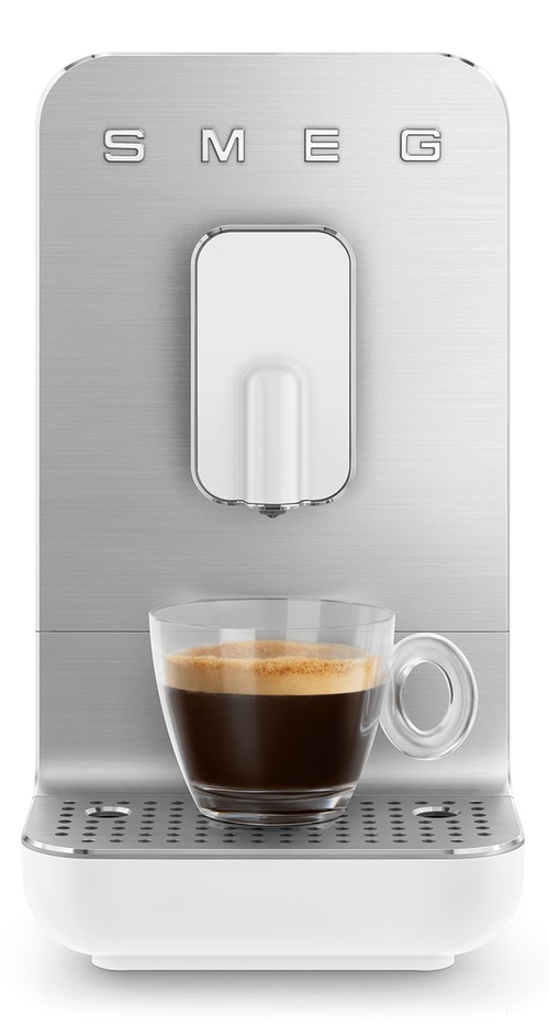 SMEG BCC01WHMEU Blanco Mate - Cafetera Superautomática 1350W
