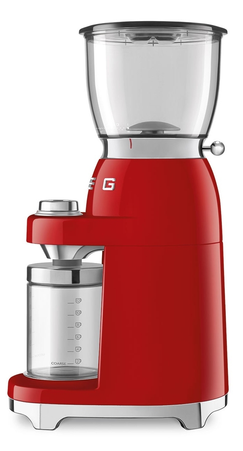 SMEG CGF01RDEU Rojo Brillante - Molinillo De Café 150W