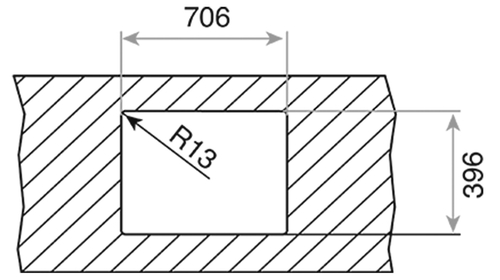 TEKA FLEXLINEA RS15 71.40 PURECLEAN INOX - Fregadero 80CM