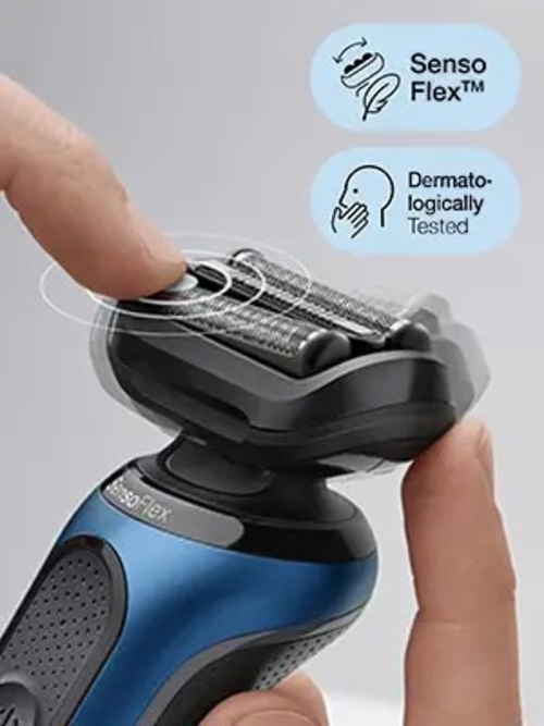 BRAUN SERIE-6 61-B1200S Azul - Afeitadora Sin Cable