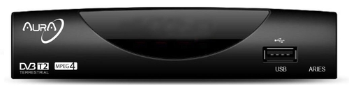 AURA ARIES T2 Negro - Sintonizador TDT FULL HD USB