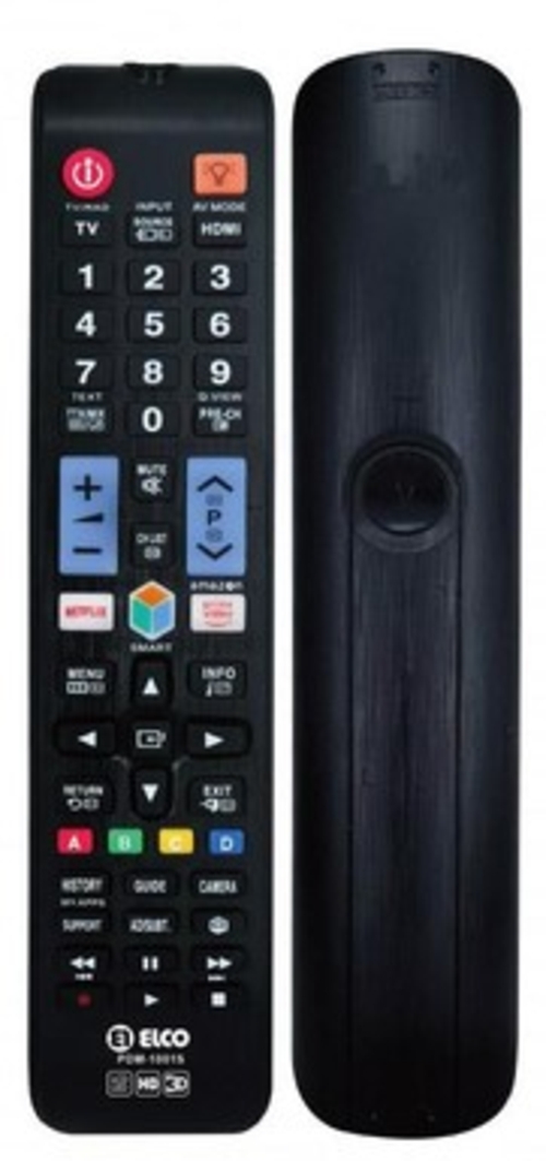 ELCO PDM-1001-S Negro - Mando Universal TV