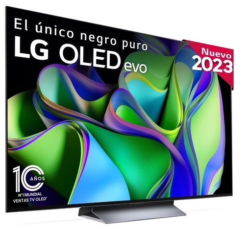LG OLED 55C34LA EVO Negro - TV 55" 4K UHD SMART TV