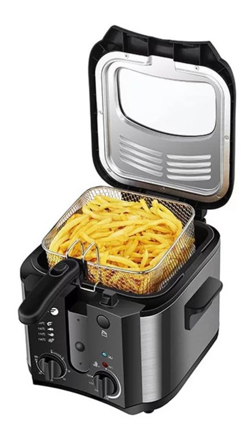 FAGOR ELEKTRA COMPACT Negro - Freidora 1600W 2.5L