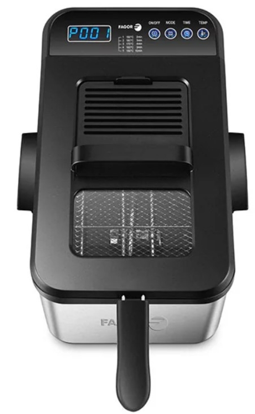 Freidora de aire caliente digital XXL Mini horno con recirculación de aire  Freidora sin aceite 1800