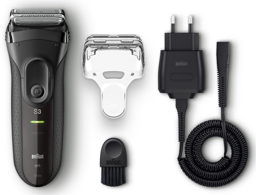 BRAUN SERIE 3 3020 Negro - Afeitadora Sin Cable