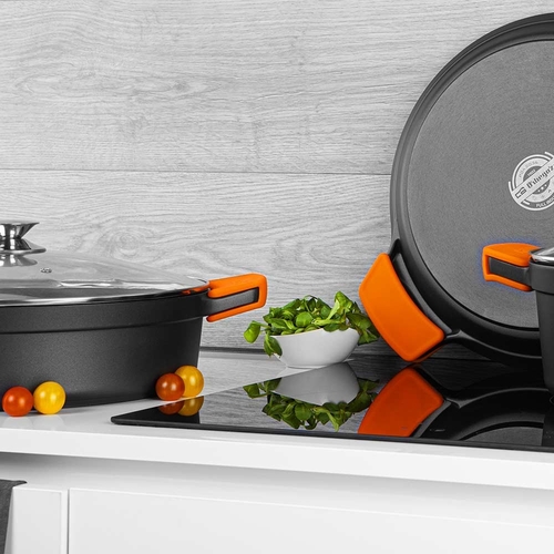 ORBEGOZO CDB-1024 Negro-Naranja - Cacerola 2.8L