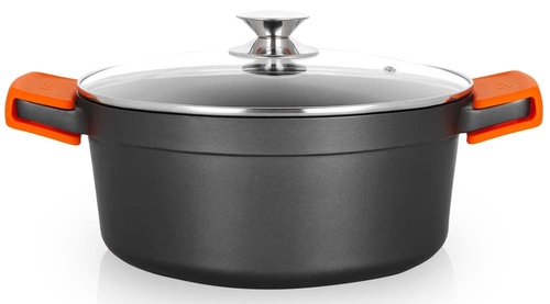 ORBEGOZO CDH-3028 Negro-Naranja - Cacerola 6.7L