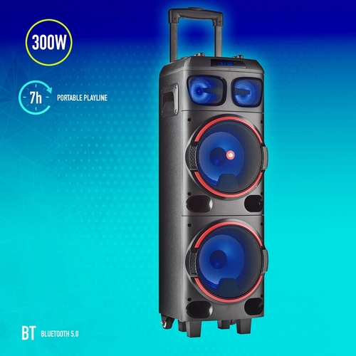 NGS WILD DUB 1 Negro  - Altavoz Portátil 300W