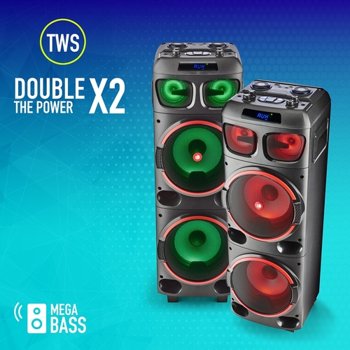 NGS WILD DUB 1 Negro  - Altavoz Portátil 300W
