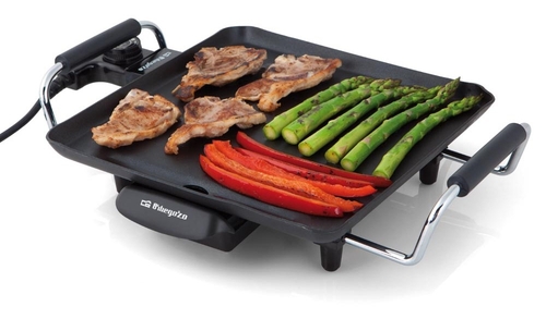 ORBEGOZO TB-2206 Negro - Plancha de Asar Grill 1500W