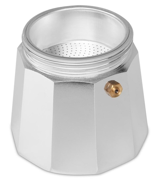 ORBEGOZO KF-600 INOX - Cafetera de Aluminio  6 Tazas