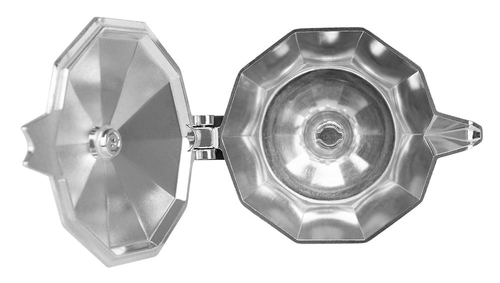 ORBEGOZO KF-600 INOX - Cafetera de Aluminio  6 Tazas
