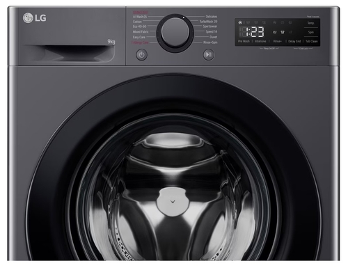 LG F4WR-5009-A6W INOX - Lavadora Carga Frontal 9KG 1400 RPM