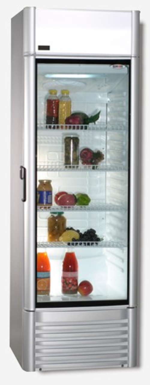 ROMMER XLS-280-T Plata - Nevera Una Puerta Cíclico