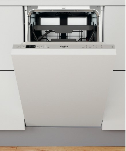WHIRLPOOL WSIC 3M27 C Plata - Lavavajillas 45CM 10 Servicios