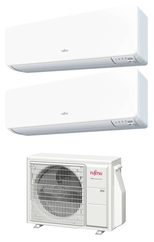 FUJITSU ASY-3520U11MI-KG W UE50 Blanco - Aire Acondicionado 2x1