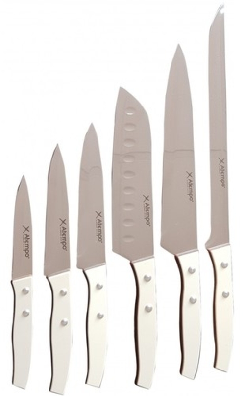 ATEMPO HRC.50 INOX-Blanco - Pack 6 Cuchillos
