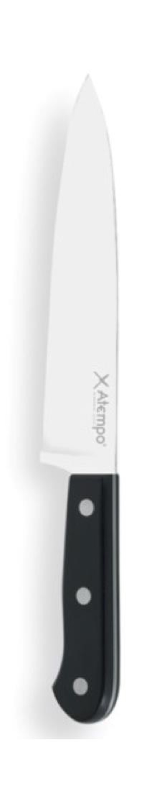 ATEMPO VERDULERO INOX-Negro - Cuchillo 17CM