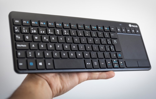 NGS TV WARRIOR Negro - Teclado Inalámbrico