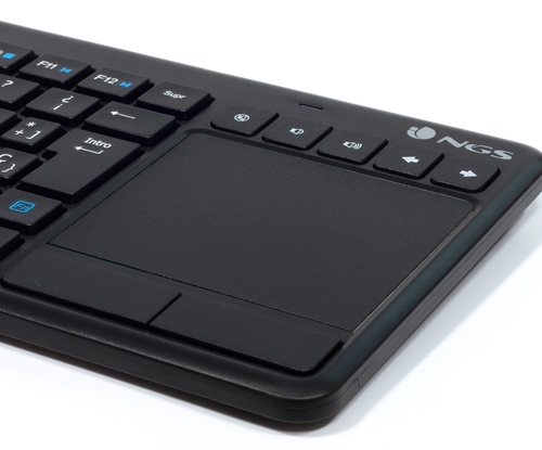 NGS TV WARRIOR Negro - Teclado Inalámbrico