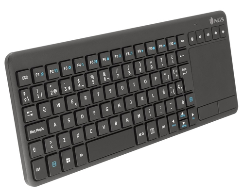 NGS TV WARRIOR Negro - Teclado Inalámbrico